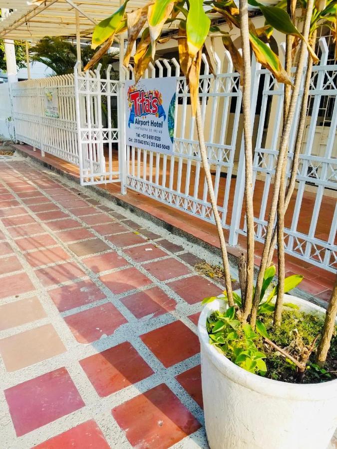 Tita'S Airport Hotel Cartagena المظهر الخارجي الصورة